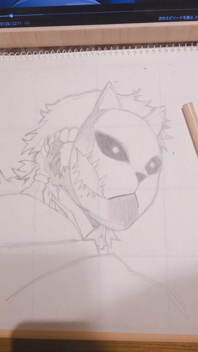 SKENKchan's tweet photo. 鬼滅の刃の錆兎を描いてみました！
アニメのキャラクターを描いたことがないので変なところがあると思います。もしよかったらアドバイスなどお願いします！#鬼滅の刃 #鬼滅の刃絵描きさんと繋がりたい #鬼滅の刃イラスト  #鬼滅の刃好きさんと繋がりたい #錆兎 https://t.co/2OTaVbzmwU