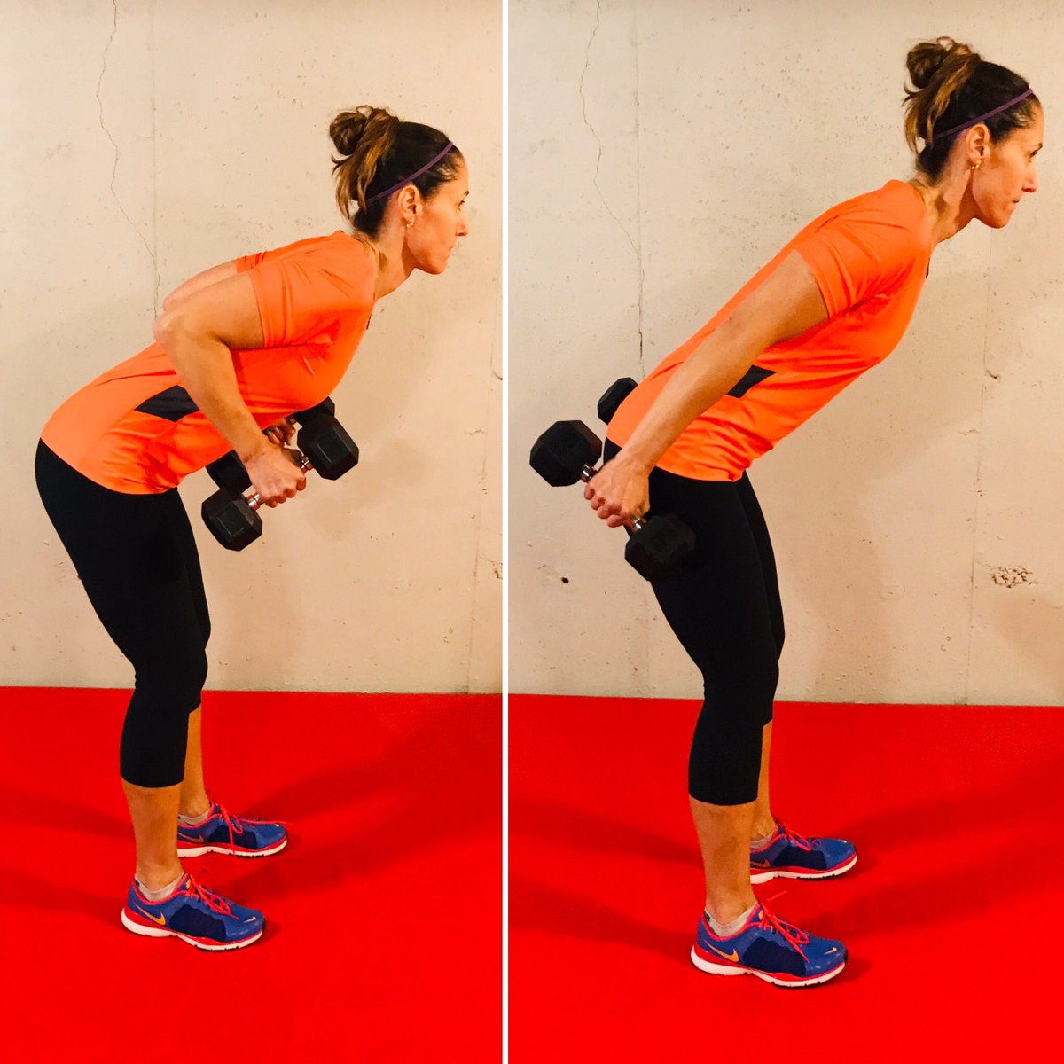 Tricep Kickbacks:Important exercise to help stabilize your shoulder joint,strength &amp; tone your triceps. Keeping a straight spine hold any weight w/ your arms close to your body.Hold your upper arms still, only moving your forearms during this movement.Repeat. <a href="/tdsb/">Toronto District School Board</a> #tdsbWellness