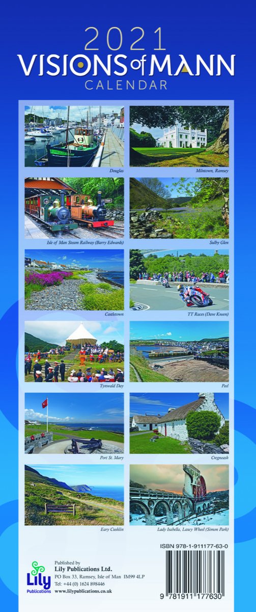 Visions of Mann 2021 calendars have arrive A4 landscape £5.95 plus p&amp;p and slimline £4.95 plus p&amp;p.  A great gift. <a href="/Isle_of_Man/">Isle of Man</a> <a href="/isleofmandotcom/">isleofman.com</a> #isleofman #iomcalendar