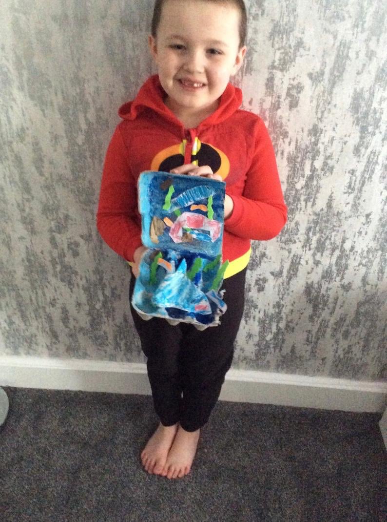 StMarksPrimary1's tweet image. P2b were challenged by Miss McFlynn this week to get creative with recycled materials. She is so impressed with what the pupils have created already and can’t wait to see more! #creativity #StMarksSTEM #ERCSTEM