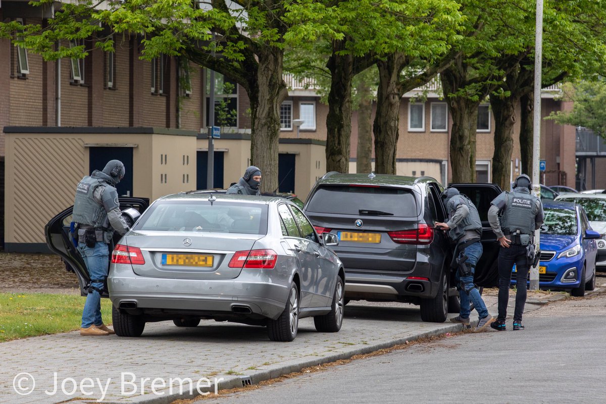 Melding arrestatieteam Beesdestraat Rotterdam