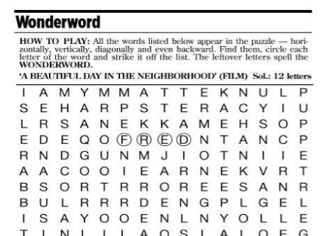 Wonderword Wonderword1 Twitter