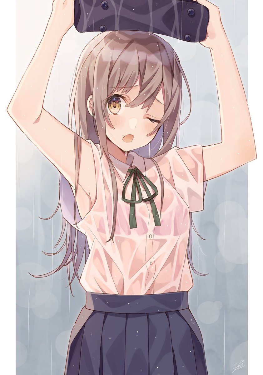 「スコシダケーミテクレタラウレシ #ワタシチョットエガカケル 」|みなせなぎ🧸のイラスト