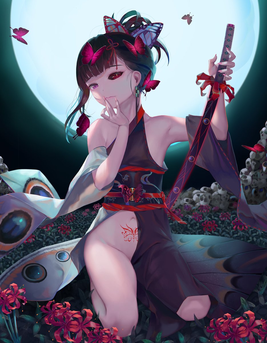 栗花落カナヲ 「#うるせえ俺は神絵師だフォローしろ
神絵師ではありませんが便乗させていただきます」|Nekobellのイラスト
