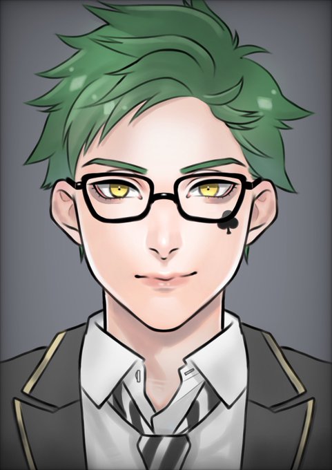 吐息で沼った(   ◜ω◝ )

#ツイステファンアート 
#トレイ 