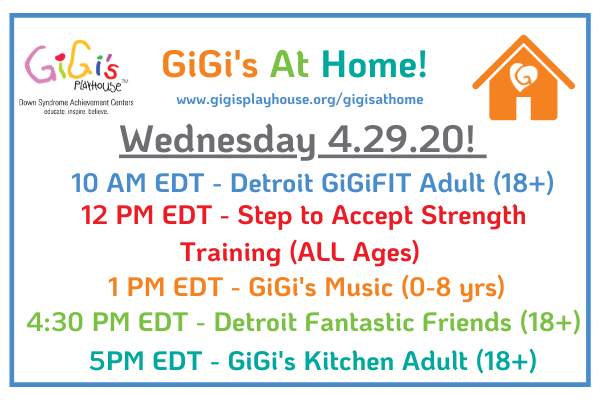 detroit_gigis's tweet photo. Join us for GiGi's At Home today! Head over to https://t.co/ghJflqyRfG to RSVP!
We have two Detroit programs happening today! To RSVP for those programs please RSVP here: https://t.co/OTMWG7UWM6
#gigisathome #gigisplayhouse #steptoaccept #liveprograms https://t.co/Wet5Chlpqx