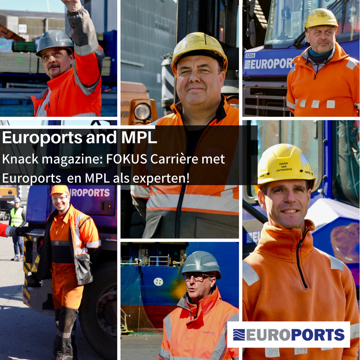 Vandaag in Knack–Focus Carrière: Euroports en Manuport Logistics over persoonlijke groei, leren, het delen van ervaringen en onze unieke aanpak. “Werken in een wereld in beweging” 
Lees ons verhaal op pagina 3 - Link: issuu.com/smartmediabelg… 

#Euroports #Manuport #Supporttheport