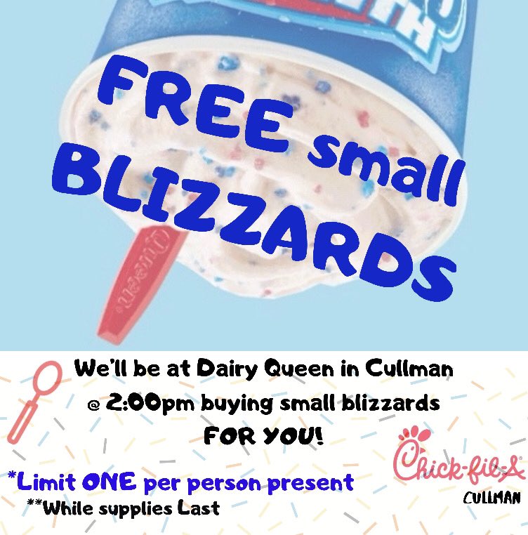 Chick-fil-A Cullman (@cfa_cullman) on Twitter photo 