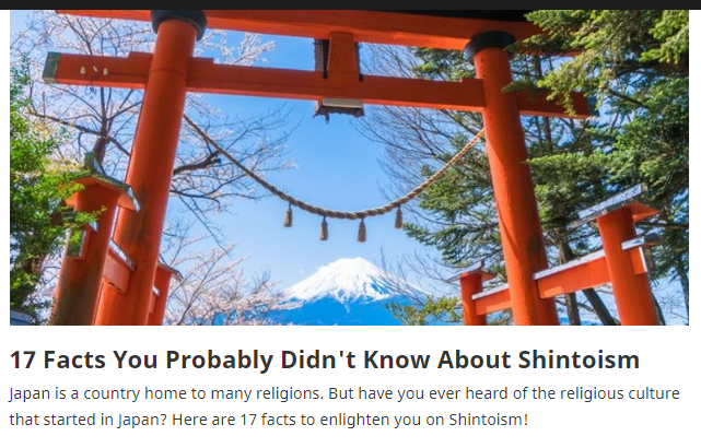 SraCory's tweet photo. For one of their #asynchronous learning tasks, World History students read a buzz feed style article about Shintoism. Then used the Big Religion Chart to compare and contrast it with another world religion. @AnnandaleAtoms  @FcpsSocial #fcpsPOG #ahsPOGsquad https://t.co/TKpBMPn0Y4