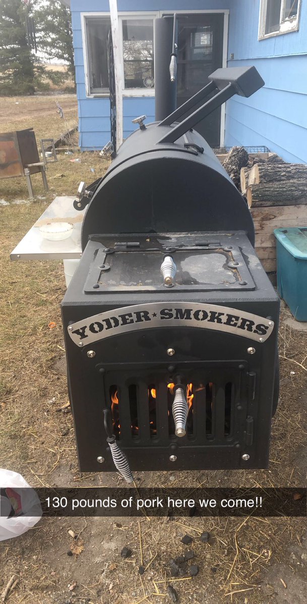 toredown307's tweet image. Cant wait to do this again! Last time was 130 pounds of pork butt. #yodersmoker
