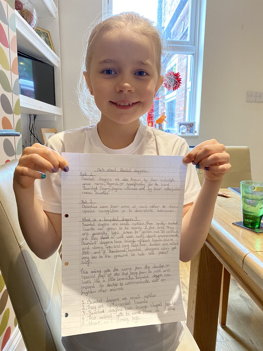 spherefsRP's tweet photo. @ChesterBlueCoat Hi Mrs Peters, we hope you’re keeping well. Here are Maisie’s facts on your Bearded Dragon (Simon), you may need to zoom in to read. Keep safe https://t.co/7BbYgcXbJD