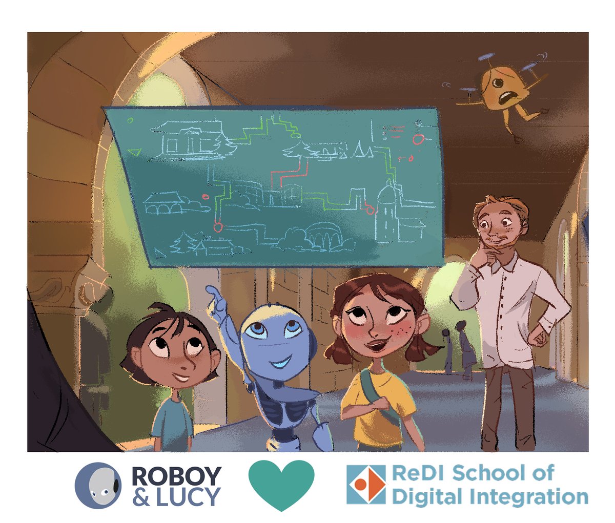 roboyandlucy tweet media