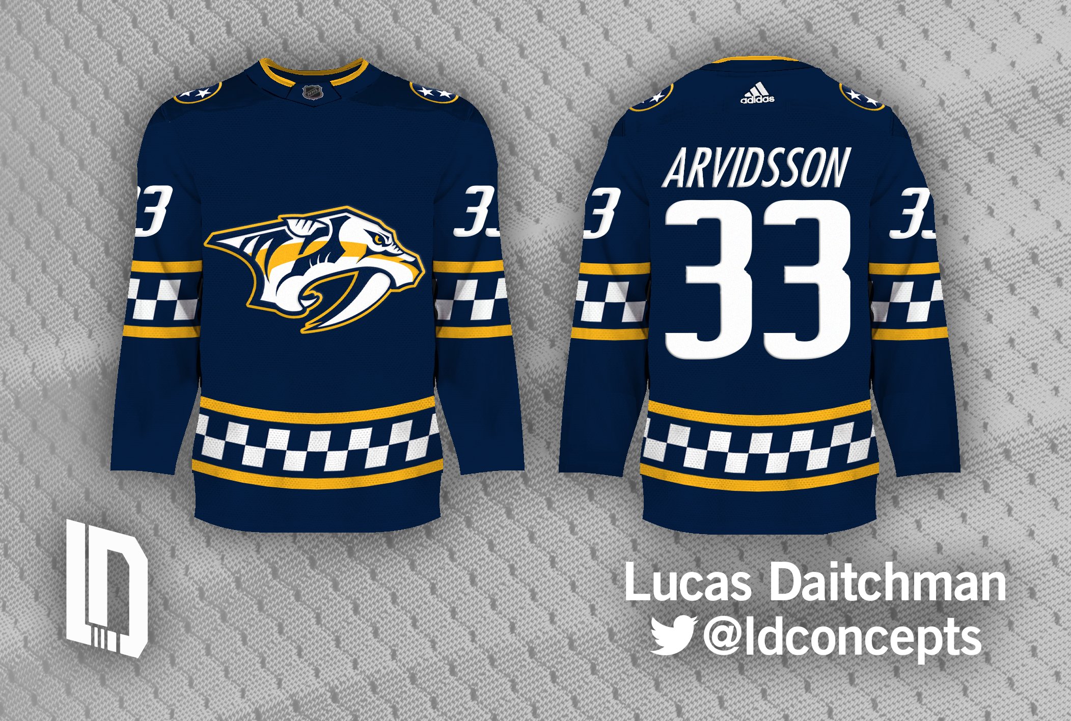 Nashville third discount jersey
