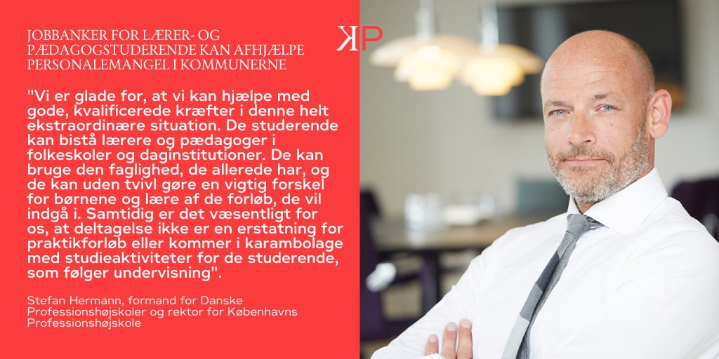 kbhprof's tweet photo. Mange kommuner oplever mangel på hænder i folkeskolen og dagtilbud. Det kan oprettelse af jobbanker for studerende være med til at afhjælpe 👍 #uddpol #dkpol #phudd #skolechat #dkpæd https://t.co/nz7GQD8udN https://t.co/WxgTjSLgNr