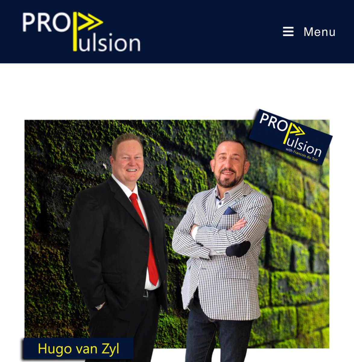 wegkaner's tweet image. @ProPulsionCast no 21 follows no 16! Thanx @francoisdtza for the interviews on zcu.io/mJxl #Expats @wegkaner time to act! Call on @hugovzyl all Intermediaries Wealth or Financial Advisors share #tax2020Truth with #Saffas. See also @TheSANews for our past tax blogs