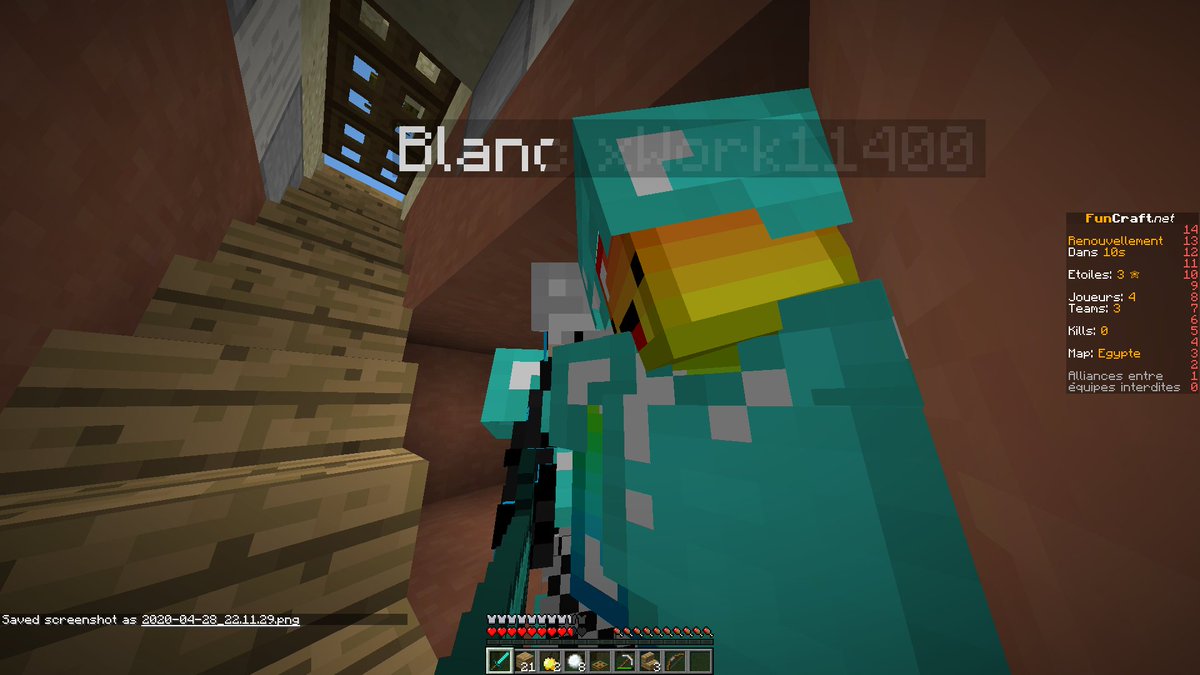 XWork8's tweet image. Deux gros campeur en skywars 😂😂😂