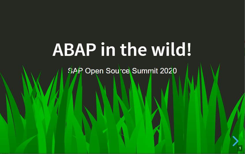 LarsHvam's tweet image. Slides from today&apos;s online session #ABAP larshp.github.io/abap-in-the-wi… #abapGit #abaplint
