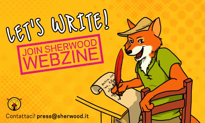 Sei un appassionato di #musica, di #libri, di #cinema, #arte, #cultura, #fotografia, #fumetti?
LET’S WRITE! JOIN SHERWOOD WEBZINE!
Cos'è SHERWOOD WEBZINE? Scopri tutte le info su: sherwood.it/articolo/7581/…
#radiosherwood #lamigliorealternativa #sherwoodwebzine