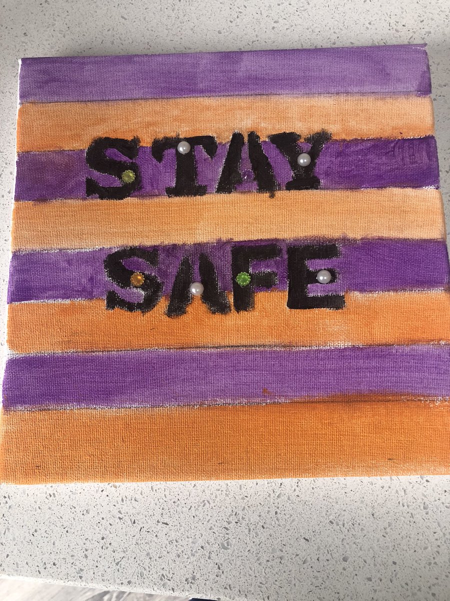 A little #stayStay  canvas to offer support and encouragement to all at <a href="/AdoptAGrandp/">Adopt a Grandparent</a>