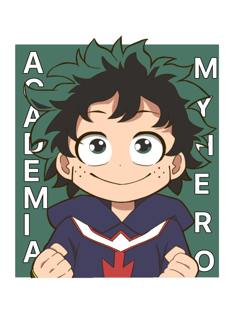 翠 すい アナログ模写から画像取り込んでアイビスだけど違いありすぎ笑それにしてもヒロアカはいいよ 最推しが尊い イラスト初心者 イラスト ヒロアカ デクくん イラスト好きな人と繋がりたい T Co Li2m5w5kbx Twitter