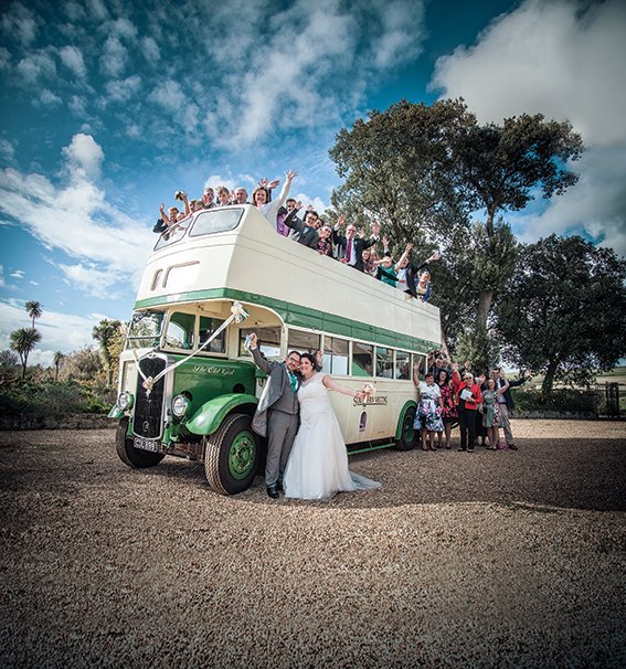 The Old Girl - A charming vintage cream, green and gold open top bus, The Old Girl is a unique addition to any wedding. 

Email: privatehire@southernvectis.com
Web: islandbuses.info

#iowweddings