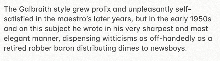 davidfrum's tweet photo. .@WindsorMann reminds me today wd hve been been 106th birthday of John Kenneth Galbraith. I wrote this in 2006 about JKG's masterpiece, "The Great Crash." https://t.co/mb30a7i7bX https://t.co/sMyDI6eovo