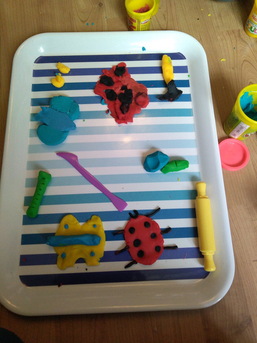 krysjwebb's tweet photo. Playdoh minibeasts, a hive for mummy's bee and some hearts specially made for you @APSMissButler @ArdenPrimary https://t.co/gOBlnfOELq