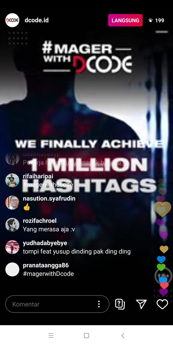 Info nih jadi Tompi sangat mendukung kegiatan #MagerWithDCODE loh, cuma pake tagar ini kamu bisa berdonasi. kerennya lagi tagar ini udah tercapai targetnya, bahkan melebihi target