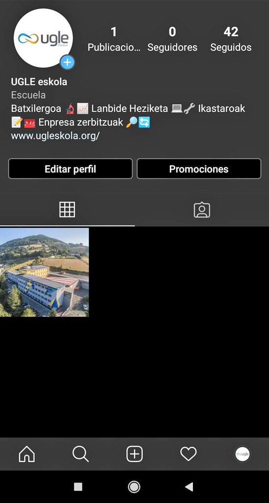 UGLEskola's tweet photo. ℹ️ Ugle eskolaren inguruko informazioa hemendik aurrera Instagramen ere ikusgai!
Animatu eta jarraituiguzu 😉😉

Hemos abierto la cuenta de la escuela en Instagram. ¡Síguenos si te interesa! https://t.co/dID4Me5AC9