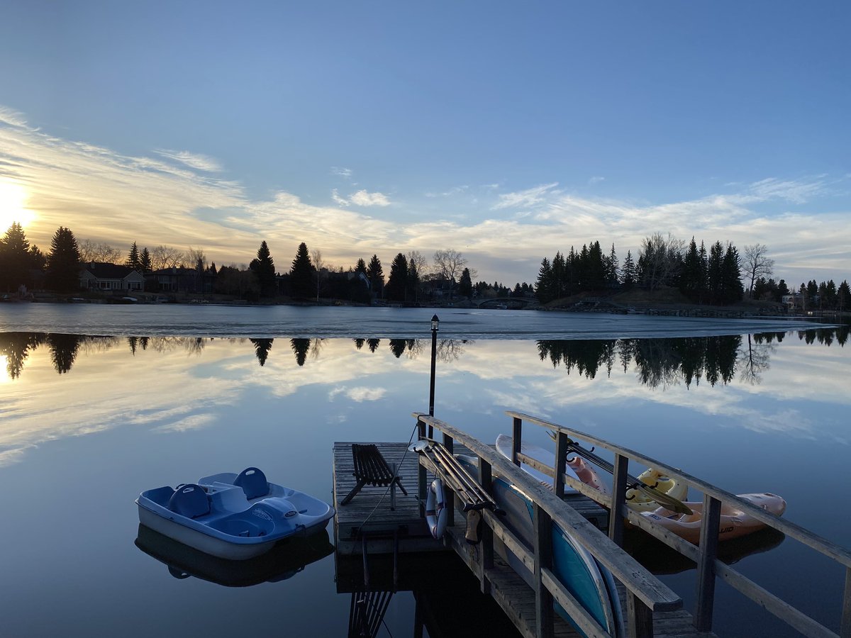 LakeBonaventure's tweet photo. This might be the last day for the ice, spring is finally here. Please keep organic material out of the lake when doing your spring cleanup. Matt will be doing a spring cleanup on the island and accesses but we could also use members help cleaning up. Thanks https://t.co/ewVCzmYcQQ
