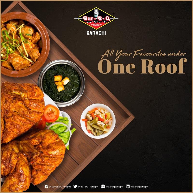 BarBQ_Tonight's tweet photo. What's better than iftar with all your favourites? 
Call now to order your favourite food for iftar today!

Call now at:
021-111227111
Order Online at https://t.co/zmkfPk1YtJ  #BarBQTonight #Food #Restaurant #Ramadan #2020 #Blessings https://t.co/jUF4FCtUod