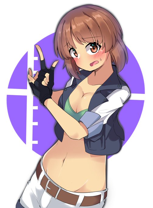 #ガルパン版深夜のお絵描き60分一本勝負
#ガルパン版深夜のお絵描き60分一本勝負_20200429
お題「西住みほ」
ガンマンスタイル? 