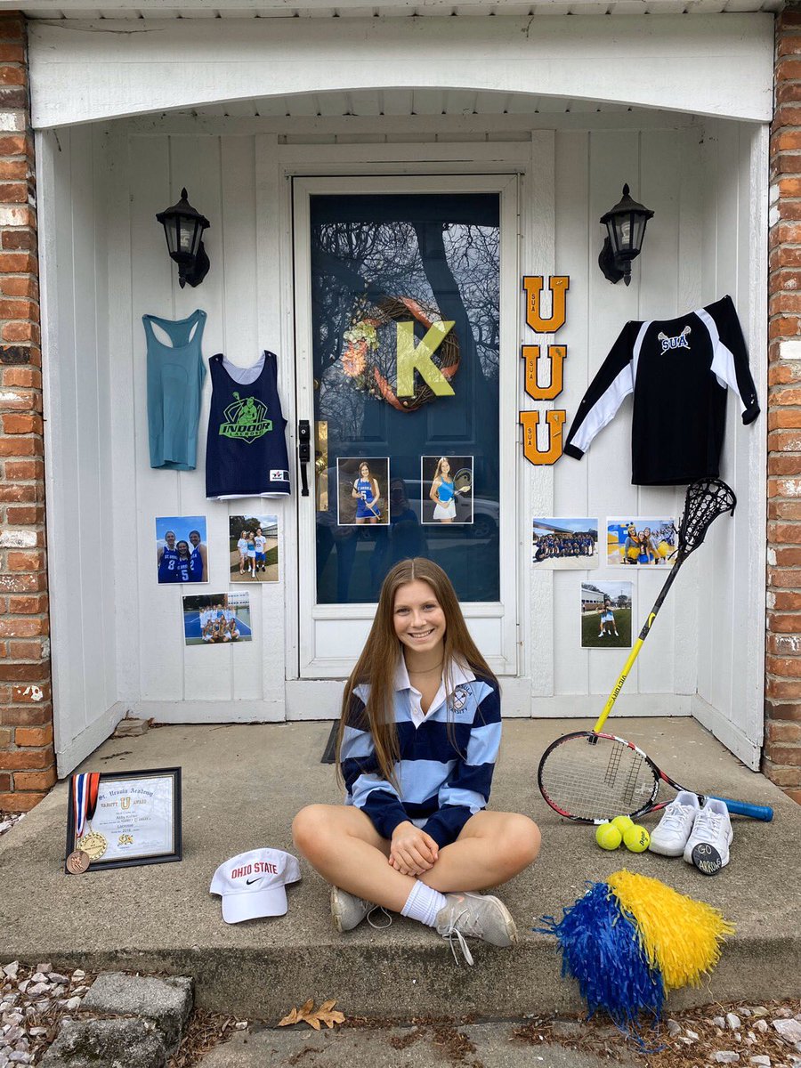 suaarrowslax's tweet photo. SUA LAX- SENIOR SPOTLIGHT: ABBY KOHLER #5 (MIDFIELD) Abby brings the speed, hustle and spirit to SUA Lax! She will be attending THE OHIO STATE UNIVERSITY and Majoring in Criminal Justice + French w/Minor in Business. Congratulations Abby, we 💙 you! 🥍💙#HAILUrsula @suaarrows https://t.co/5MBee3CqwN