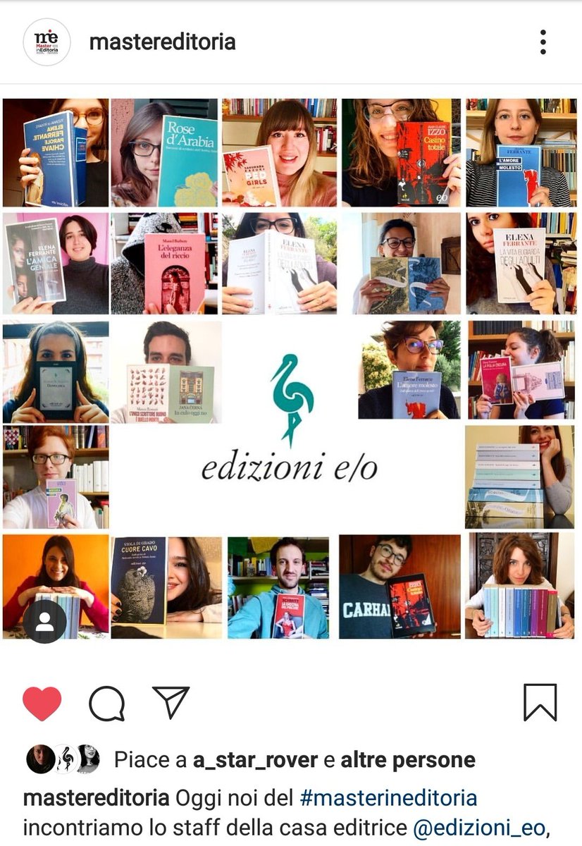 giuliopasserini's tweet photo. Oggi pomeriggio sarò ospite al @mastereditoria della Fondazione Mondadori, confesso che non mi aspettavo un'accoglienza simile ❤️ https://t.co/BzZVhB3Du4