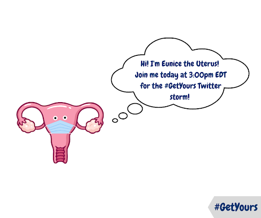 GW_MCH's tweet photo. HAPPENING TODAY: Join us with @PowertoDecide at 3:00pm EDT for the #Twitter Storm!  #GetYours https://t.co/353ixQJXYz