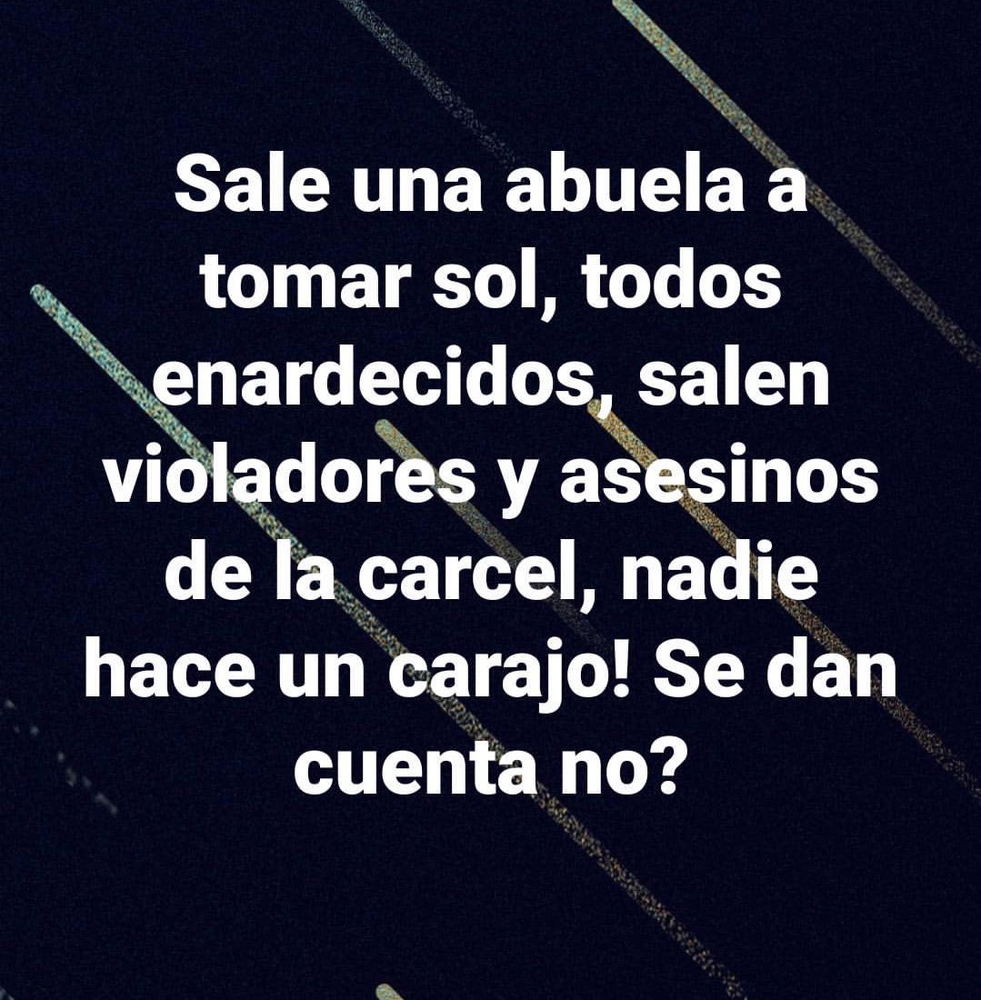Por qué quieren liberar delincuentes? #buenmiercoles