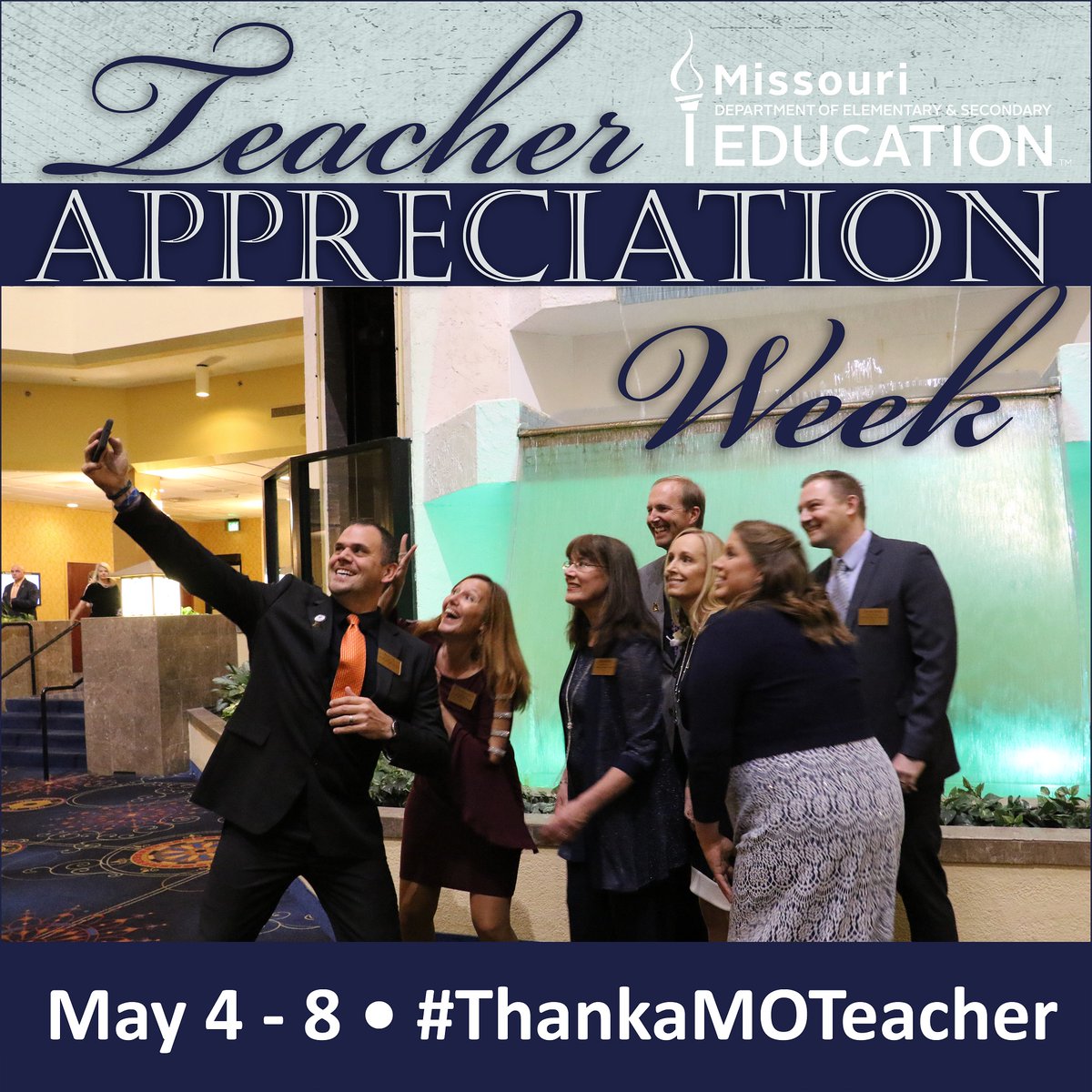 We are EXCITED to celebrate #ThankaMOTeacher week, starting next Monday, May 4! Help us show teachers appreciation for all they do for our schools and students by giving them shout outs on social media (or from a nice, six foot distance in person) during this important week!