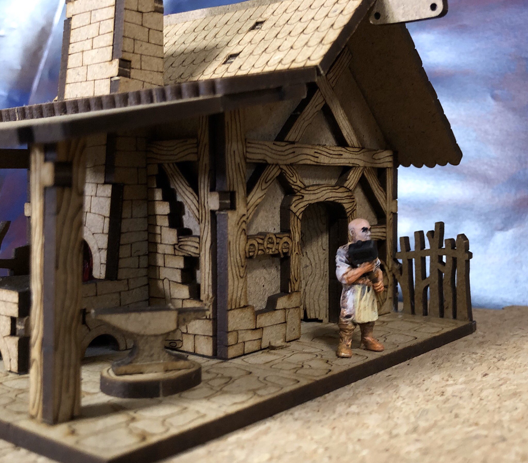 Twitter 上的 Takahiro Maeda N S ミニチュア Miniature N さんの村人 死人から鍛冶屋さんと フロストグレイブ日本 Frostgravejapan さんの鍛冶屋建物は雰囲気いっぱい 春のペイントまつり も残り１日 Trpg Miniatures おうちペイント会 T Co