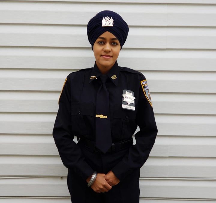 Gursoch Kaur, a 20-year-old from Queens, New York, graduated from the New York Police Academy in May 2018, becoming the first turbaned Sikh woman to join the NYPD. #SikhAwarenessMonth #203Diversity