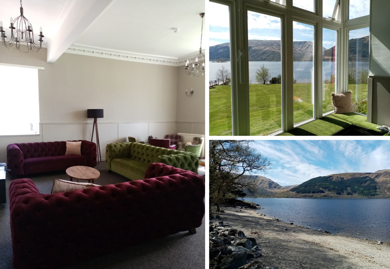 Now that's what I call a window seat 😍 Love the newly refurbished lounge at our Rowardennan Lodge Youth Hostel 👍

#StayHomeSaveLives #AWindowOnScotland #DreamingOfScotland #WorthWaitingFor