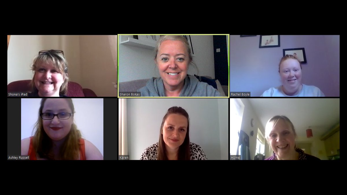 QuarterPS_SLC's tweet photo. Our Early Years staff had a great catch up today. We are all missing our children and families and hope you are all safe and well. Keep checking your Learning Journals for online learning. We would love to hear from you #QPSteam #itsslc https://t.co/rVekxbydgY