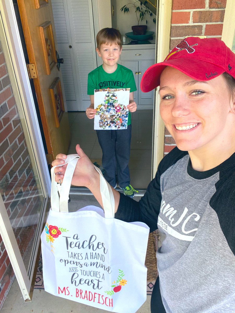 msbradfisch's tweet photo. Caught up with Clayton and boy has he been busy with his writing journal! Some topics he wrote about: the hail storm, Easter, and Peregrine Falcons! Also, how cute is this bag he gave to me? Made from recycled material, love it!  #WildcatPride🐾 @JCWestElem  #JCStrongTogether https://t.co/7j61tzk7PG