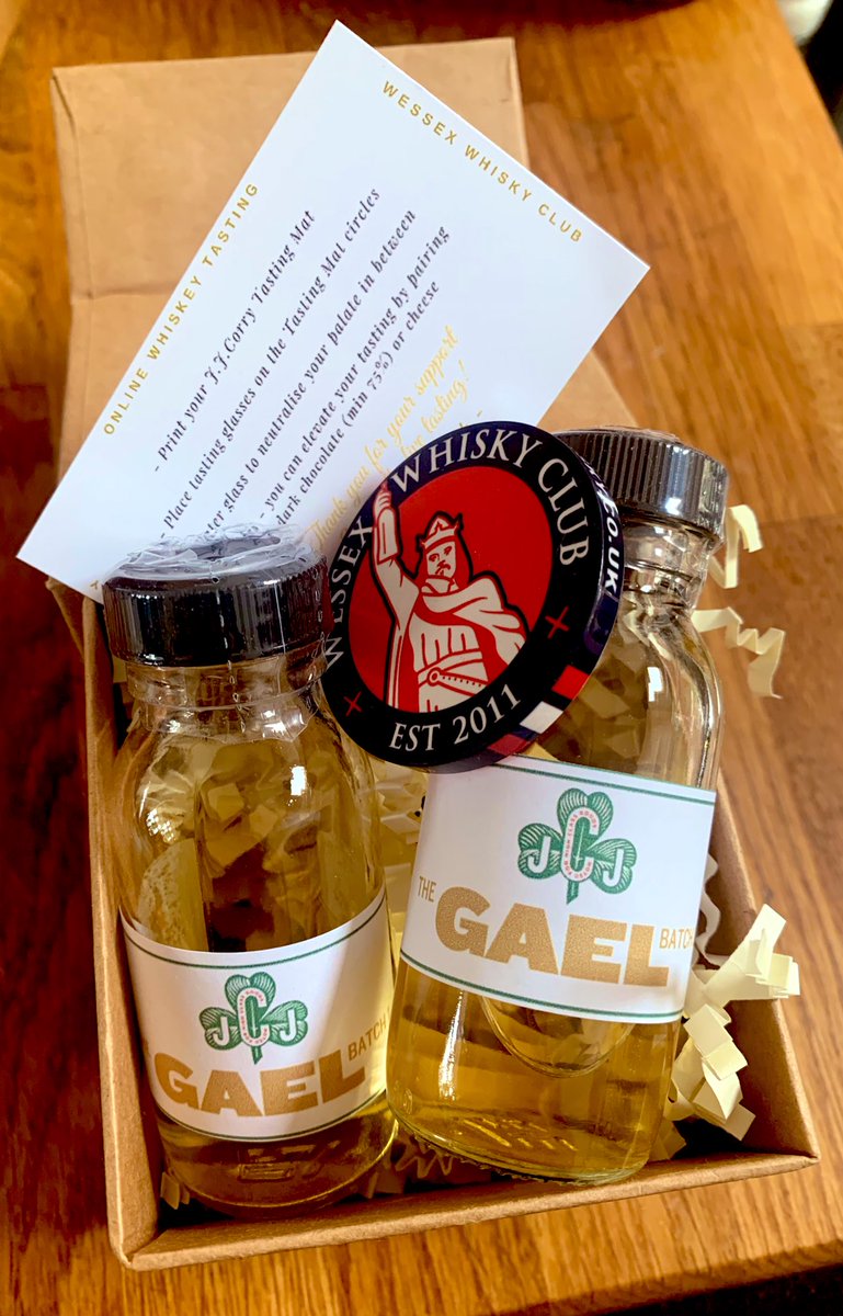 Calum McClenaghan (@calummcc) on Twitter photo All ready for my JJ Corry <a href="/WhiskeyGate/">J.J. Corry Irish Whiskey</a> (virtual) tasting next week!
<a href="/JJCorryUK/">Niamh</a>
<a href="/WessexWhisky/">WessexWhisky</a>
#Whisky
#JJCorry
#WhiskyTasting All ready for my JJ Corry <a href="/WhiskeyGate/">J.J. Corry Irish Whiskey</a> (virtual) tasting next week!
<a href="/JJCorryUK/">Niamh</a>
<a href="/WessexWhisky/">WessexWhisky</a>
#Whisky
#JJCorry
#WhiskyTasting