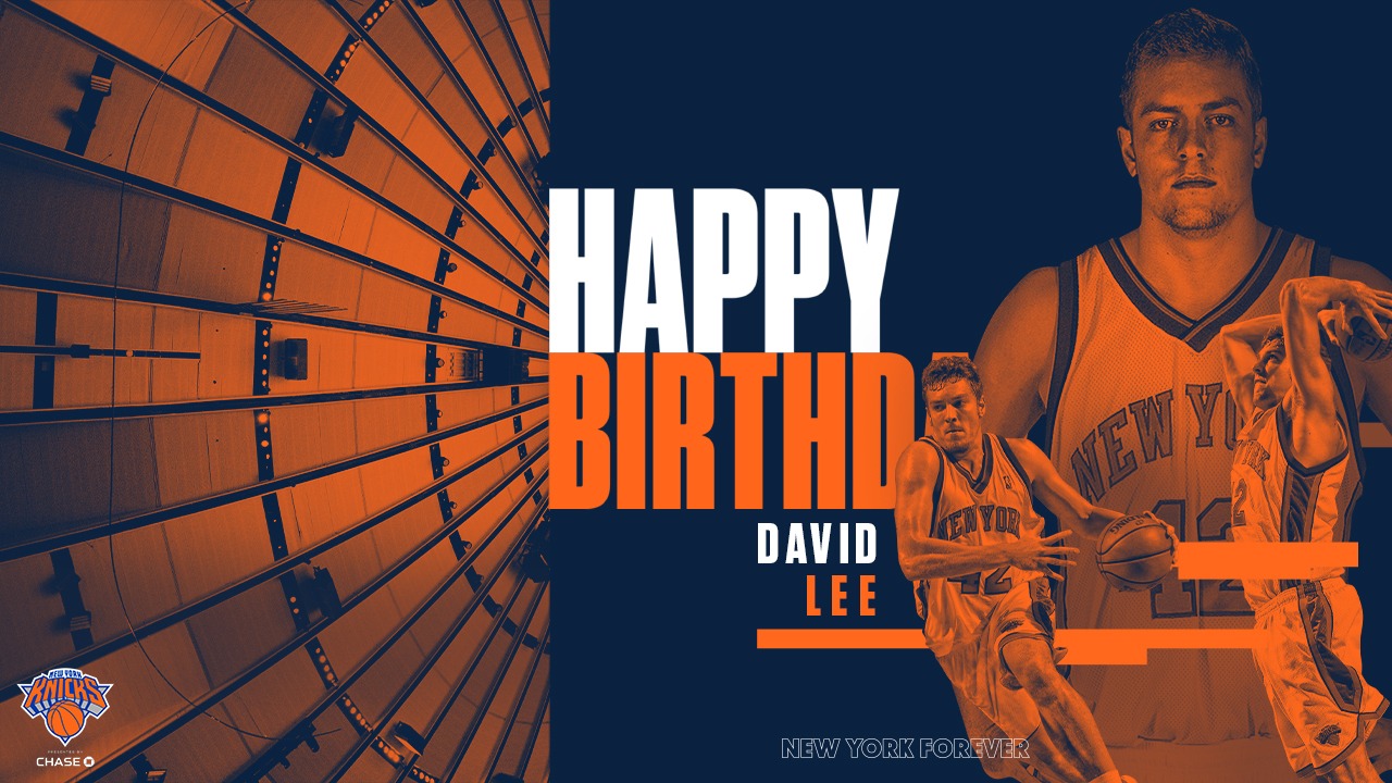 Wishing a Happy Birthday to David Lee 