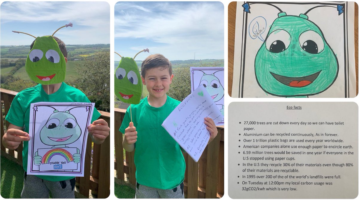 Clock’s ticking! ⏱ Only a few days left to enter our #EOforChildren competition and win a signed copy of <a href="/sparkialien/">sparki</a>’s book! 🌱 Here’s some of our favourite entries so far…

If you didn’t join the lesson and want to enter, see comments below 👽

#EOCharging