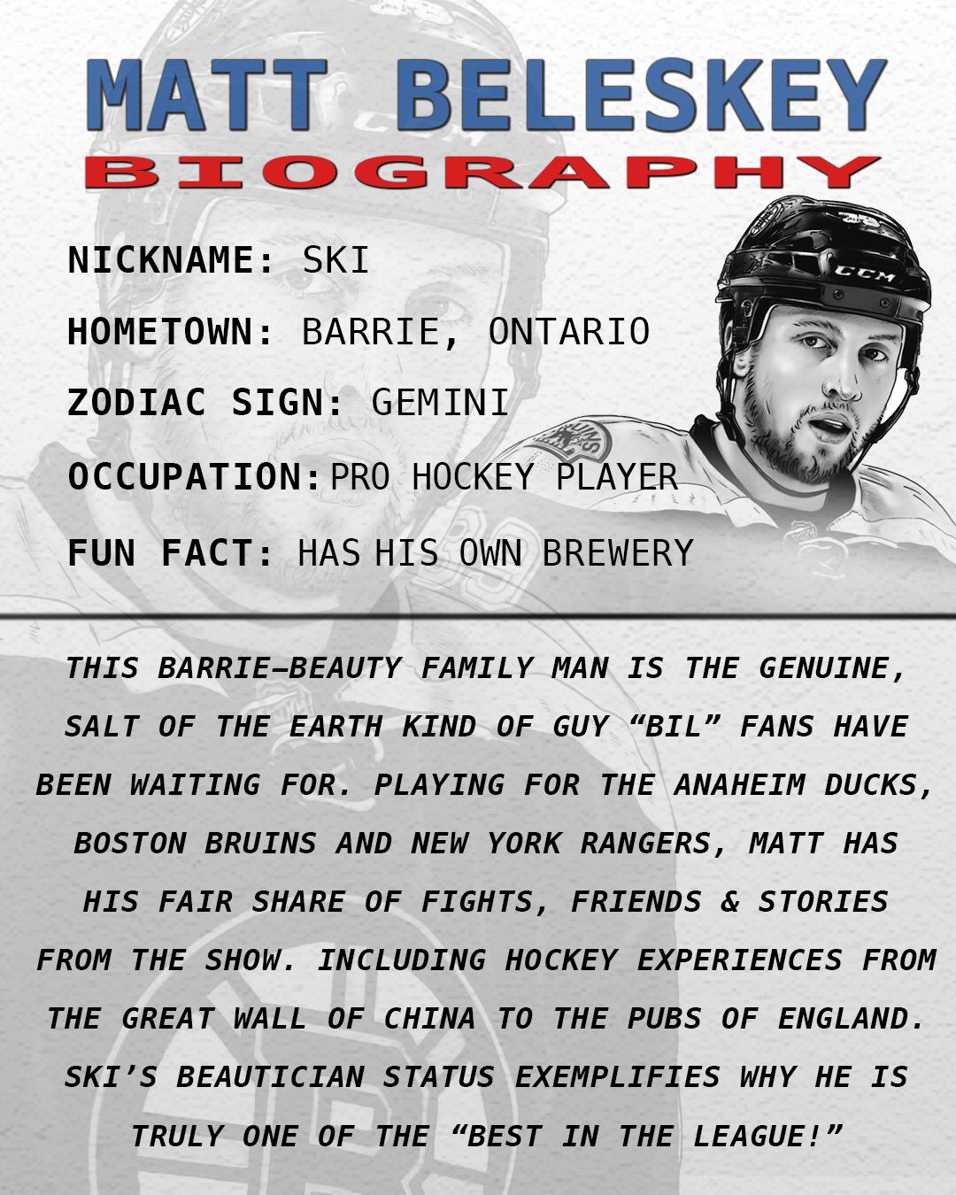 Matt Beleskey (Matt_Beleskey) / Twitter