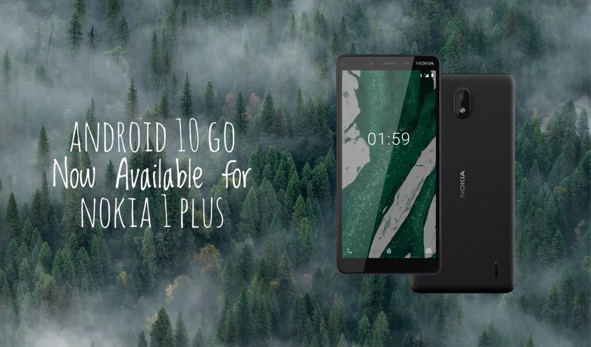 LoveNokiaBlog's tweet image. Nokia 1 Plus starts receiving Android 10 Go Edition
This is the 14th Nokia smartphone to be updated to Android 10 💪
Read More: lovenokia.net/2020/04/nokia-…
#Nokia1Plus #AndroidGo #Android10Go #NokiaMobile #LoveNokia