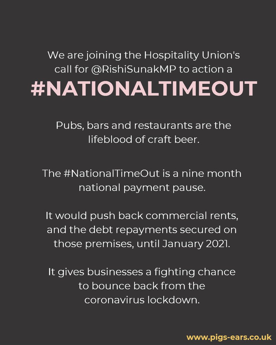 Hospitality businesses, having been the first and hardest hit by the virus, will also be the last allowed to re-open.
Without some extraordinary measures, we estimate that more than half of hospitality businesses and as many as 2 million jobs will not survive.#nationaltimeout