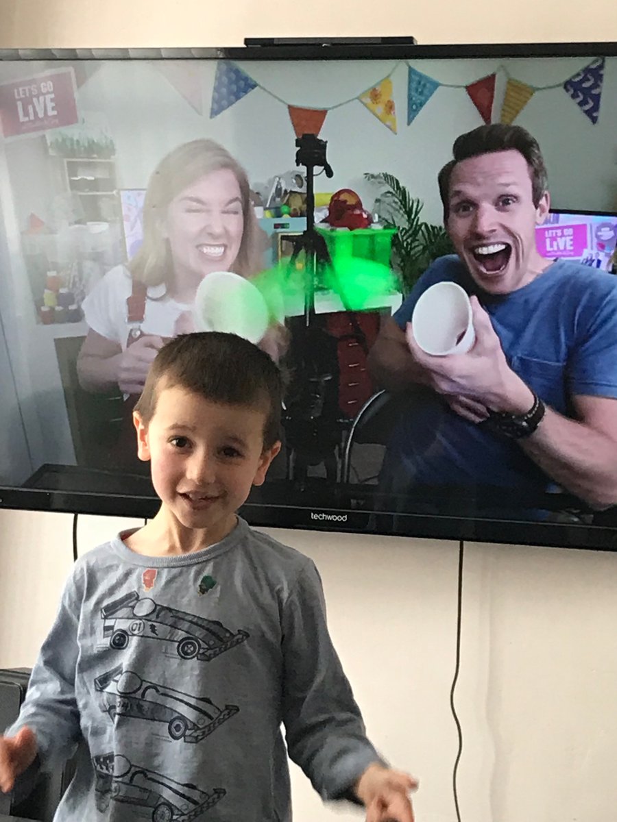 We are loving watching Let’s Go Live! Every day. It’s Nathans favourite! @maddiemoate @gregfoot