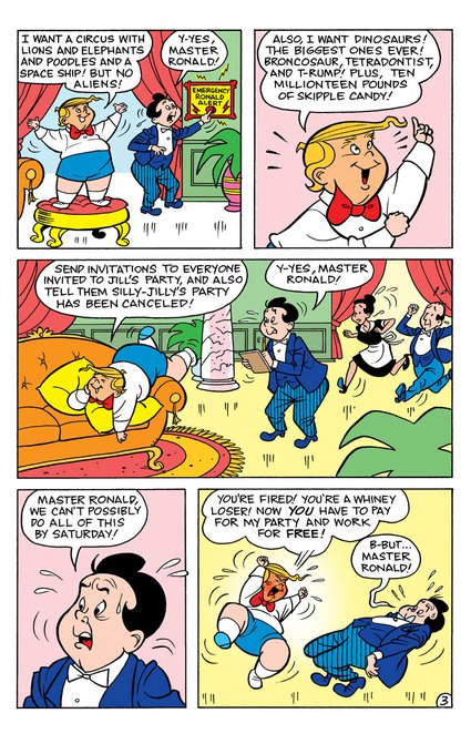 Ronald Rump: Noble Prize-winning Comic Book on Twitter: 